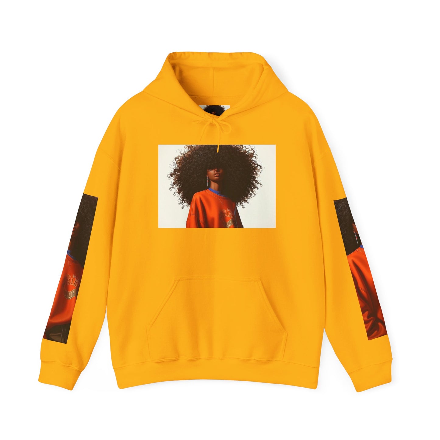 Chic Artistic Hoodie, Fashionable Gift for Her, Cozy Sweatshirt for Autumn, Comfortable Hoodie for Art Lovers, Streetwear Style