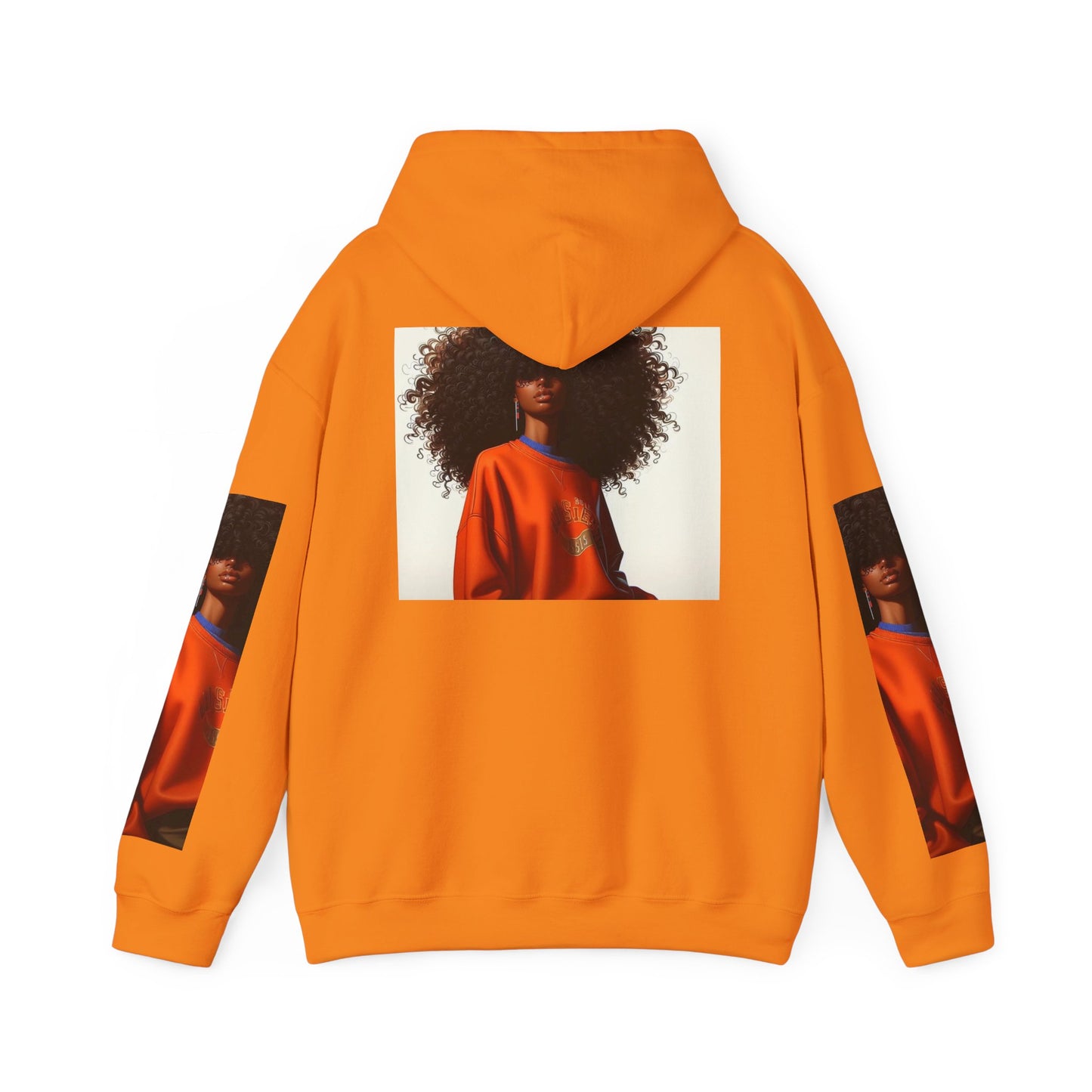 Chic Artistic Hoodie, Fashionable Gift for Her, Cozy Sweatshirt for Autumn, Comfortable Hoodie for Art Lovers, Streetwear Style