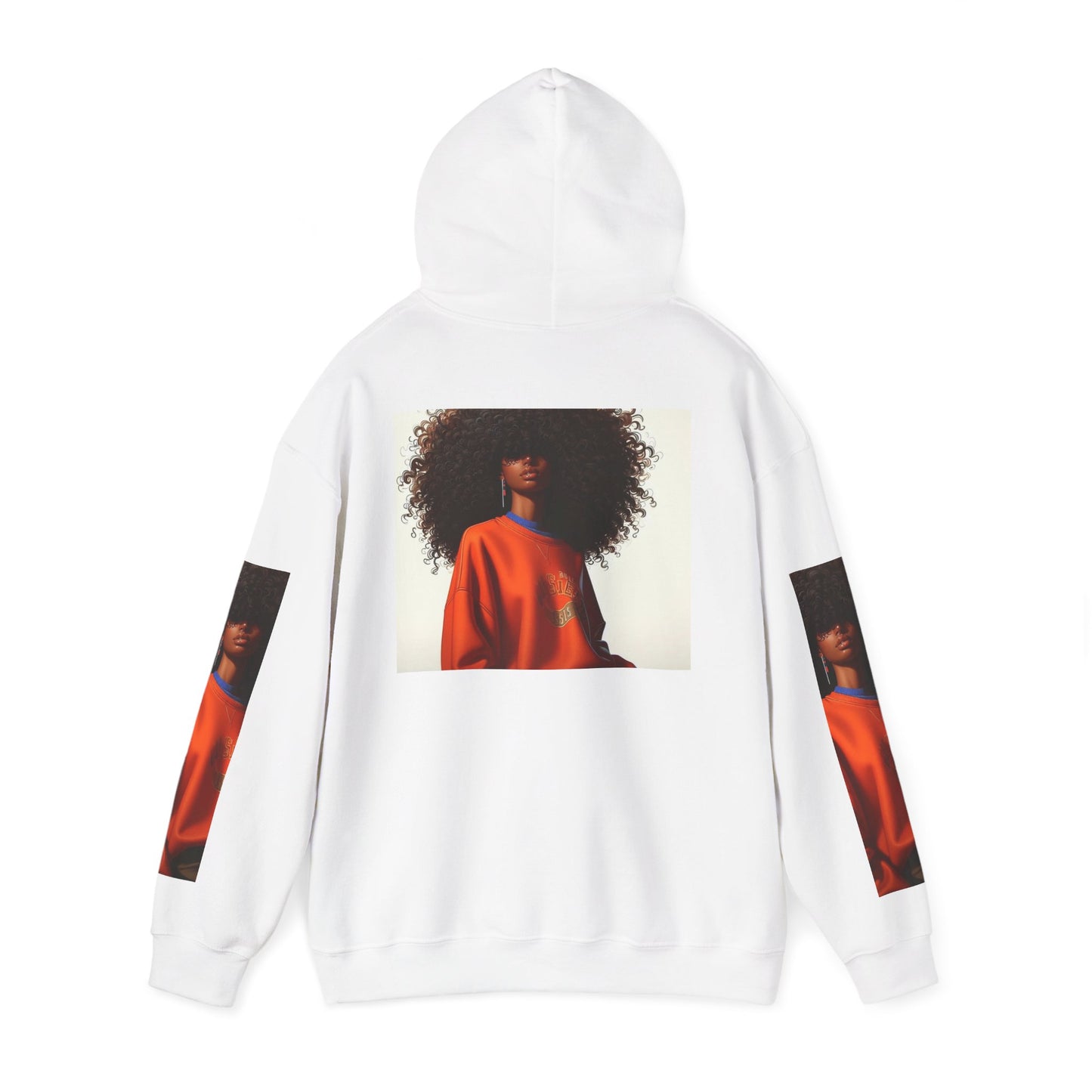 Chic Artistic Hoodie, Fashionable Gift for Her, Cozy Sweatshirt for Autumn, Comfortable Hoodie for Art Lovers, Streetwear Style
