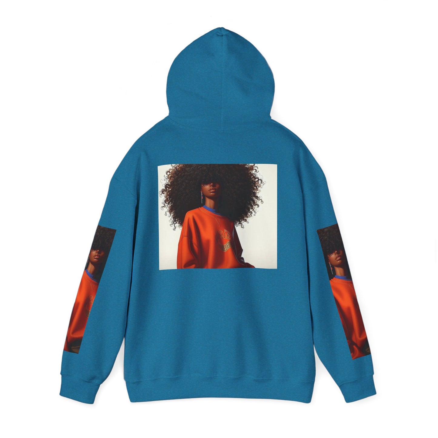 Chic Artistic Hoodie, Fashionable Gift for Her, Cozy Sweatshirt for Autumn, Comfortable Hoodie for Art Lovers, Streetwear Style