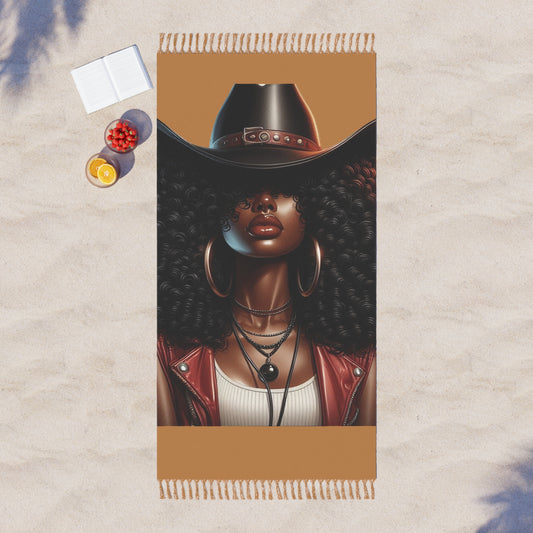 Boho Beach Towel - Vibrant Colorful Spa Accessory, Ideal for Summer Vacations, Beach Day, Poolside Fun, and Gift Ideas