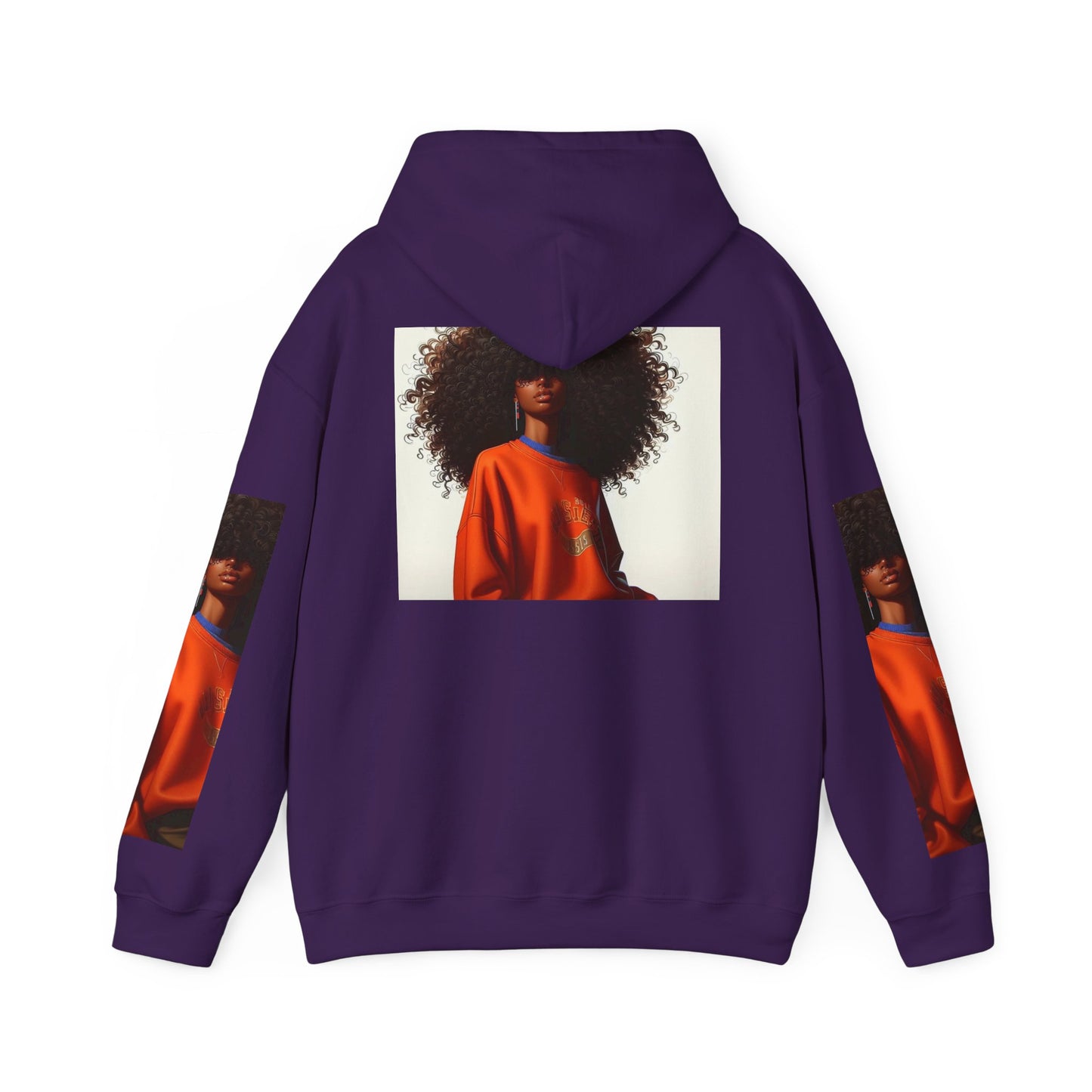 Chic Artistic Hoodie, Fashionable Gift for Her, Cozy Sweatshirt for Autumn, Comfortable Hoodie for Art Lovers, Streetwear Style