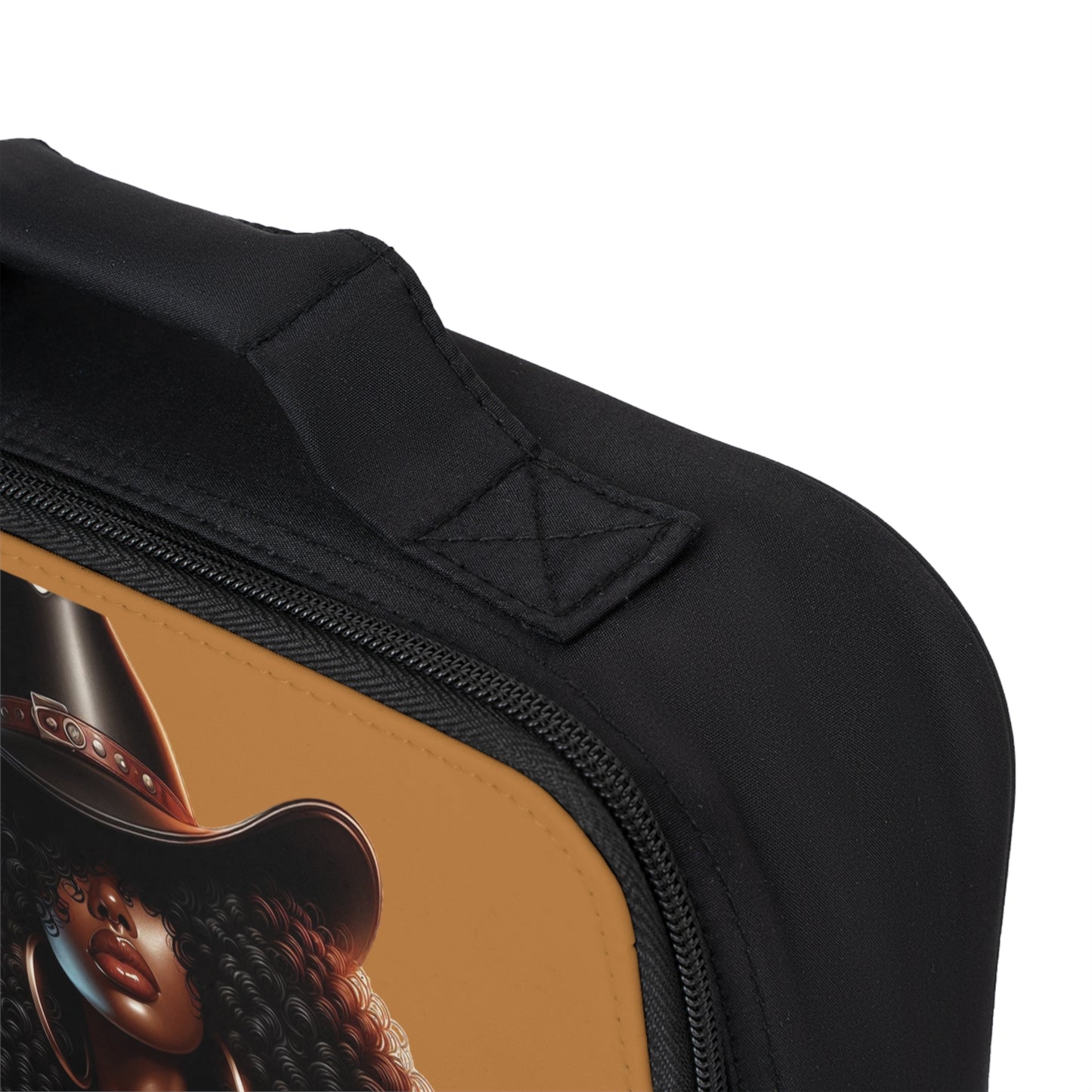 Copy of Chic Insulated Lunch Bag with Afro Art - Stylish Meal Container for School, Work, Picnics, Birthdays, and Holidays