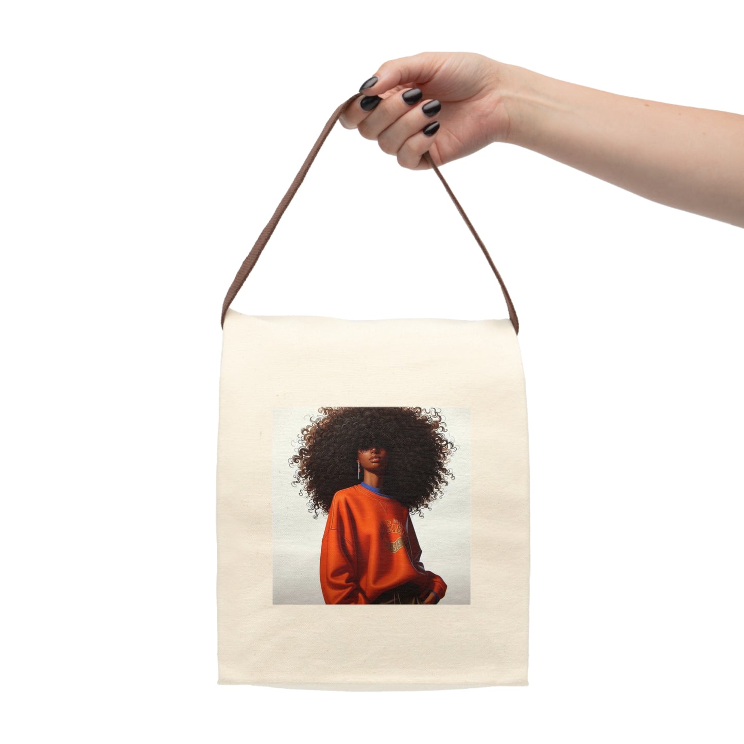 Stylish Canvas Lunch Bag, Eco-Friendly Lunch Tote, Perfect Gift for Foodies, Picnic Essential, Back to School