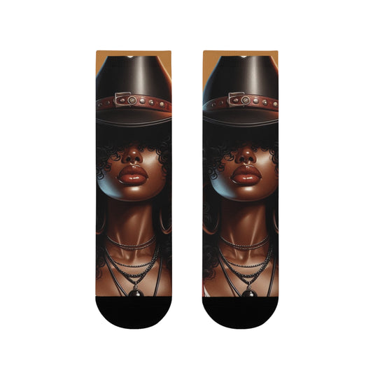 Stylish Sublimation Crew Socks for Trendsetters, Unique Socks for Gifts, Fashion Accessories, Cozy Socks for Home, Personalized Gift Idea