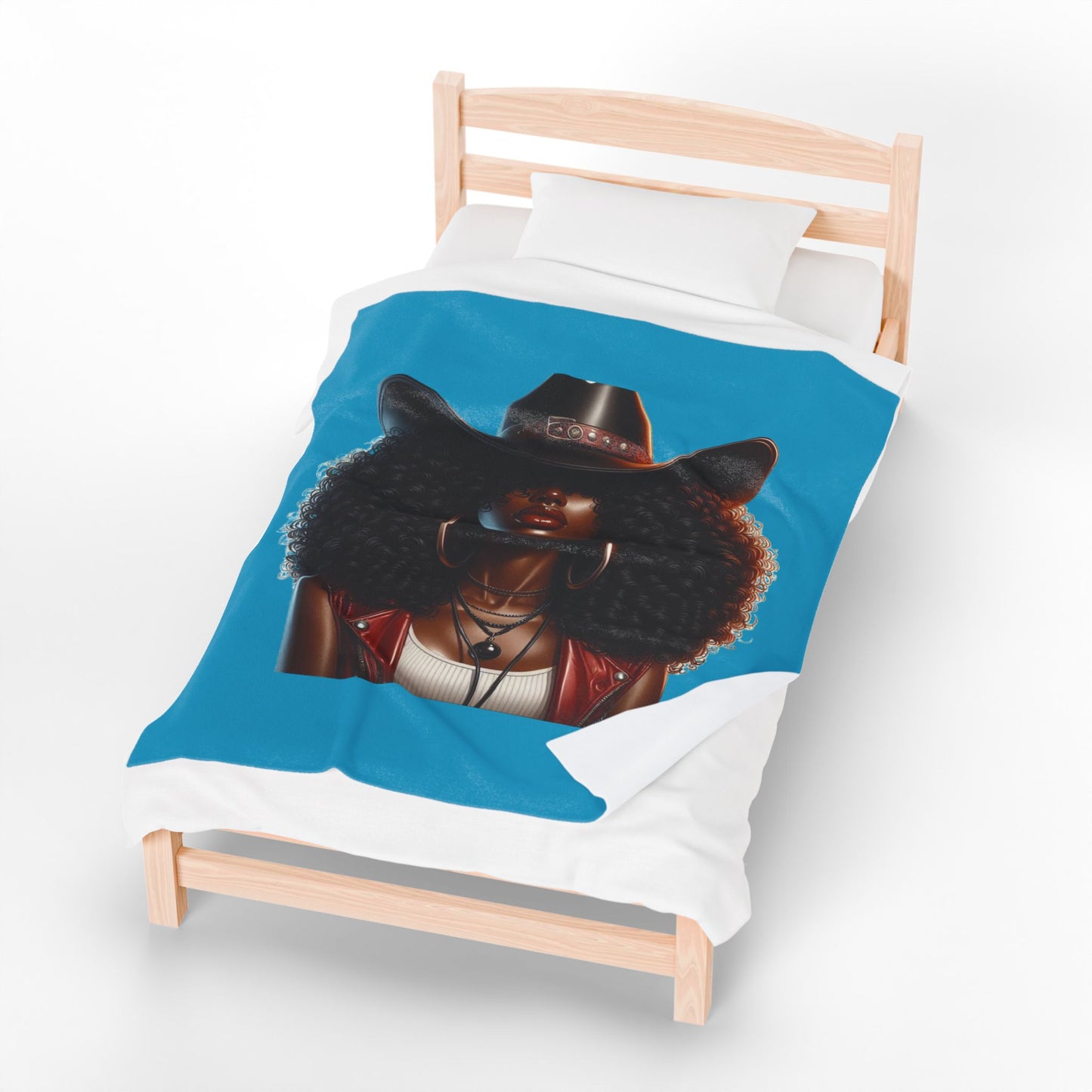 Chic Velveteen Plush Blanket, Cozy Home Decor, Personal Gift, Relaxation, Boho Style