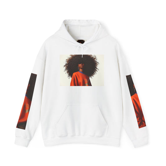 Chic Artistic Hoodie, Fashionable Gift for Her, Cozy Sweatshirt for Autumn, Comfortable Hoodie for Art Lovers, Streetwear Style