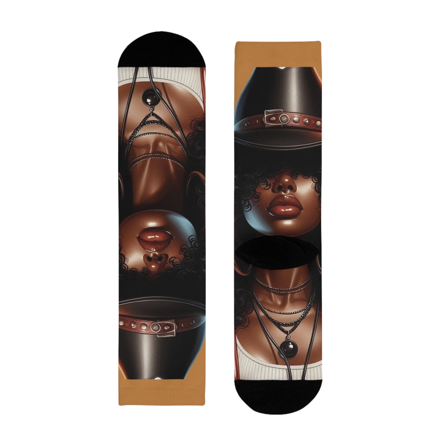 Stylish Sublimation Crew Socks for Trendsetters, Unique Socks for Gifts, Fashion Accessories, Cozy Socks for Home, Personalized Gift Idea