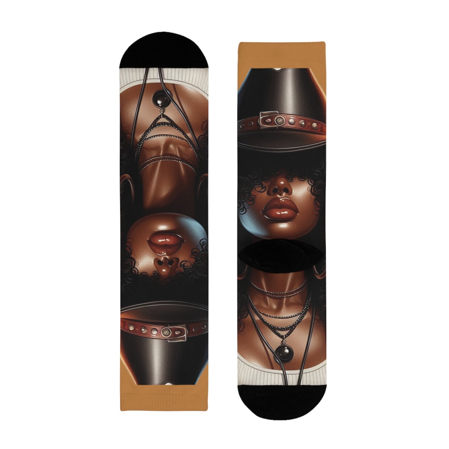 Stylish Sublimation Crew Socks for Trendsetters, Unique Socks for Gifts, Fashion Accessories, Cozy Socks for Home, Personalized Gift Idea