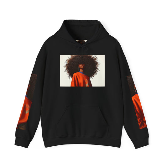 Chic Artistic Hoodie, Fashionable Gift for Her, Cozy Sweatshirt for Autumn, Comfortable Hoodie for Art Lovers, Streetwear Style
