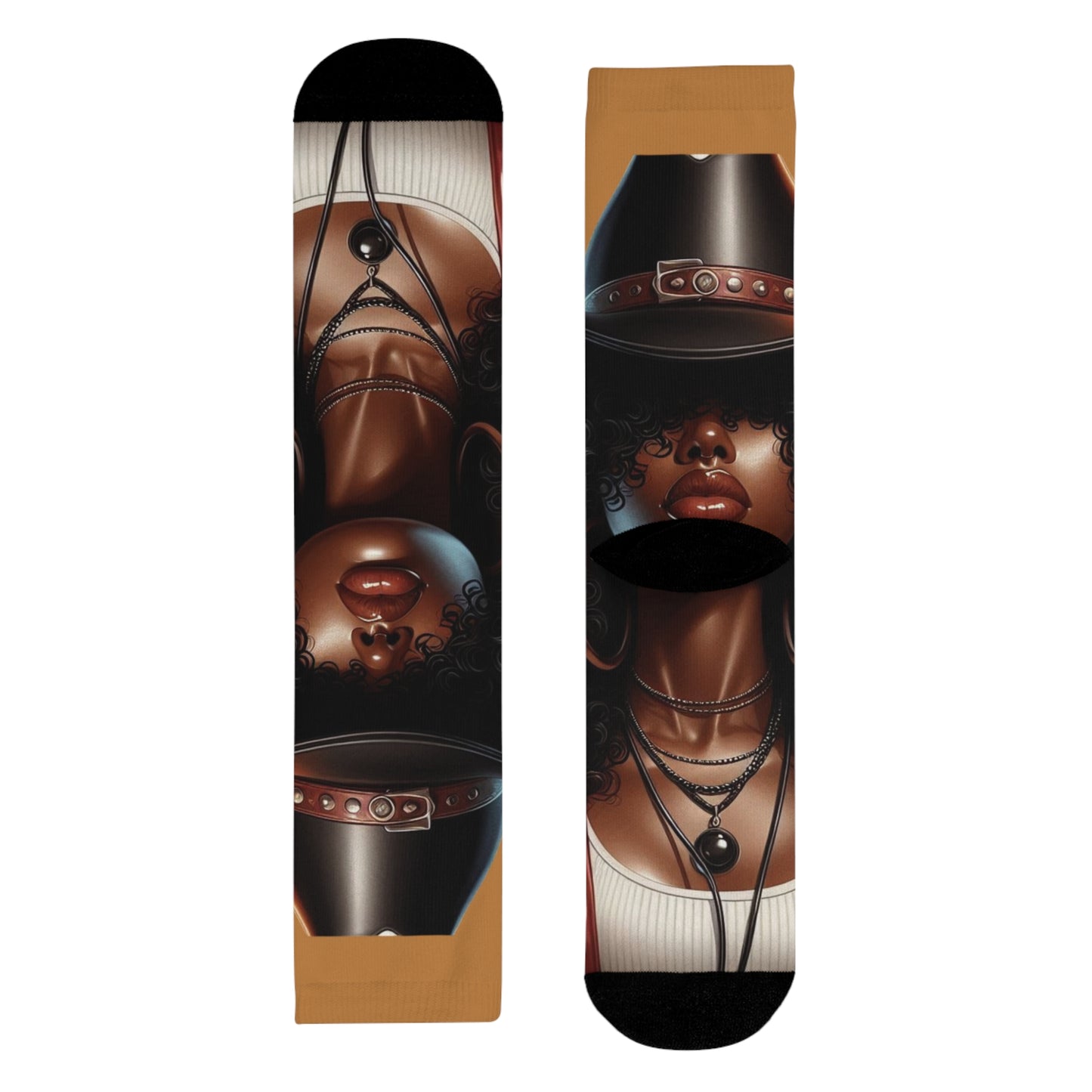 Stylish Sublimation Crew Socks for Trendsetters, Unique Socks for Gifts, Fashion Accessories, Cozy Socks for Home, Personalized Gift Idea