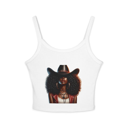 Copy of Bold Style Women's Spaghetti Strap Tank Top | Chic Summer Wear, Casual Outfit, Graphic Tee for Women, Stylish Gift, Daily Wear