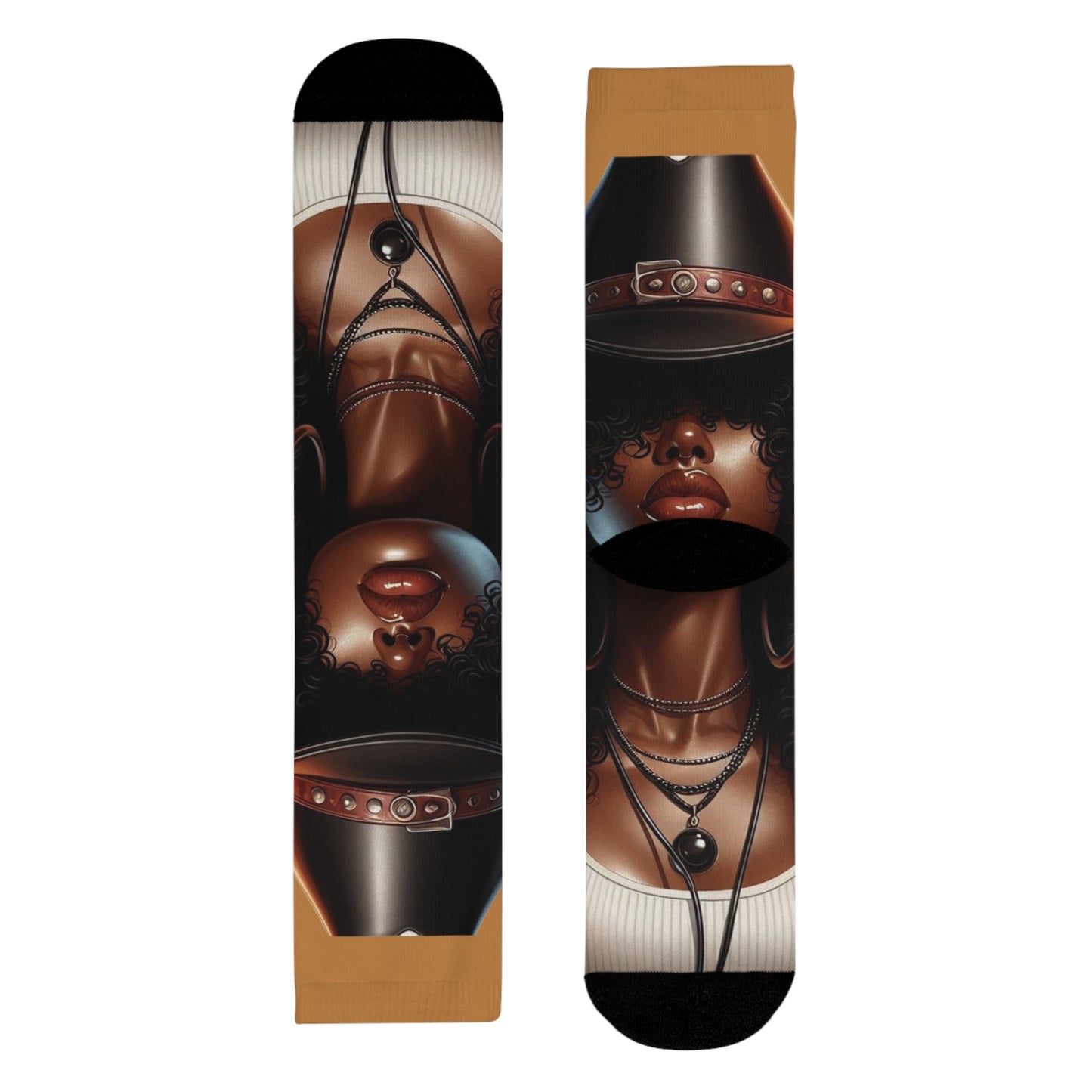 Stylish Sublimation Crew Socks for Trendsetters, Unique Socks for Gifts, Fashion Accessories, Cozy Socks for Home, Personalized Gift Idea