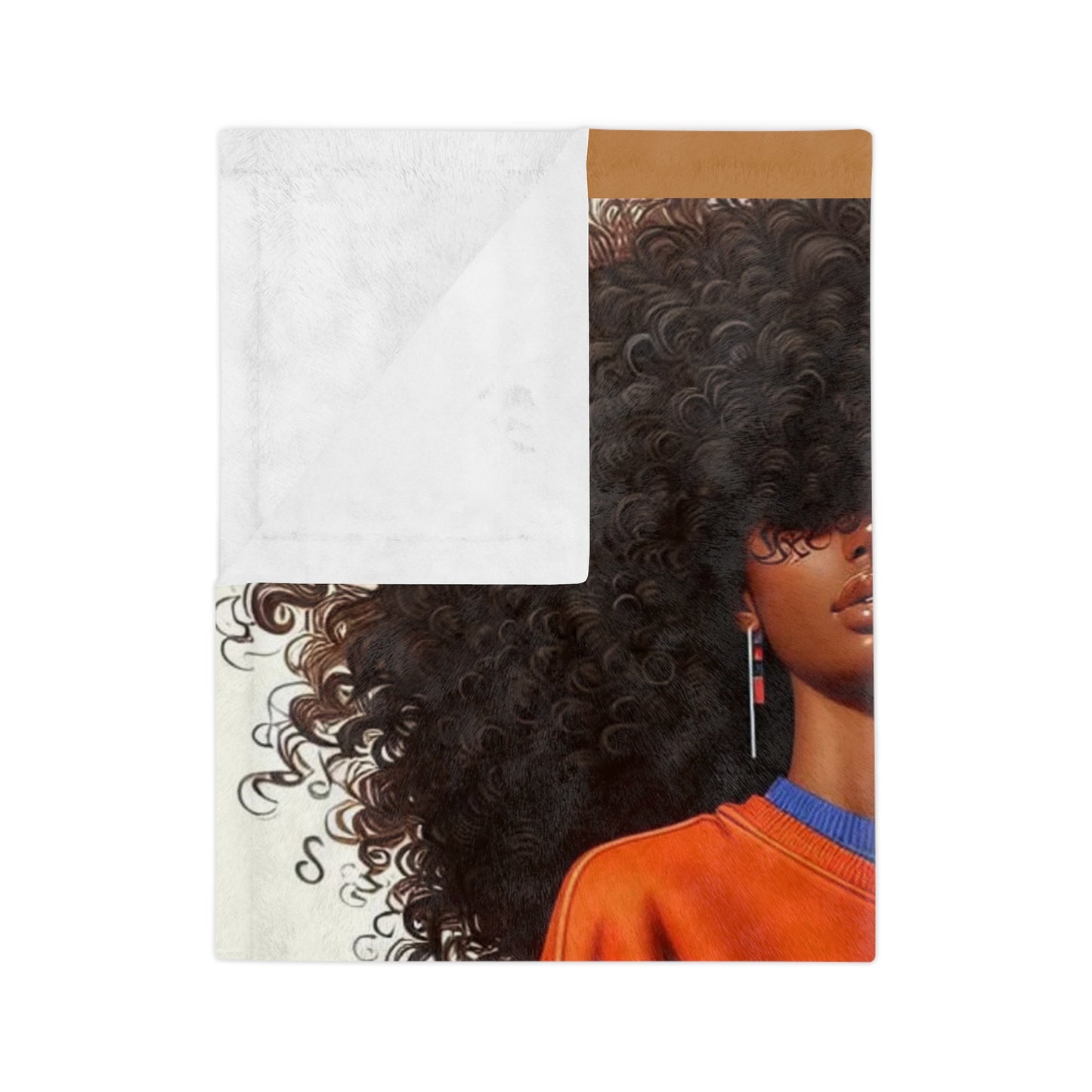 Cozy Afrocentric Microfiber Blanket - Soft Throw for Comfort, Home Decor, Gift for African American Culture, Warm Living Room [...]