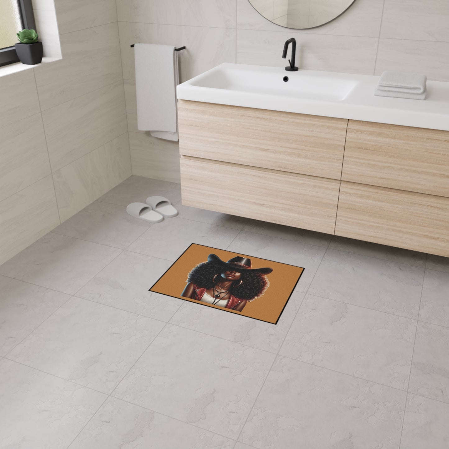 Chic Art Floor Mat, Stylish Rug for Home, Entryway Mat, Modern Decor, Boho Home Accessory, Gifts for Her