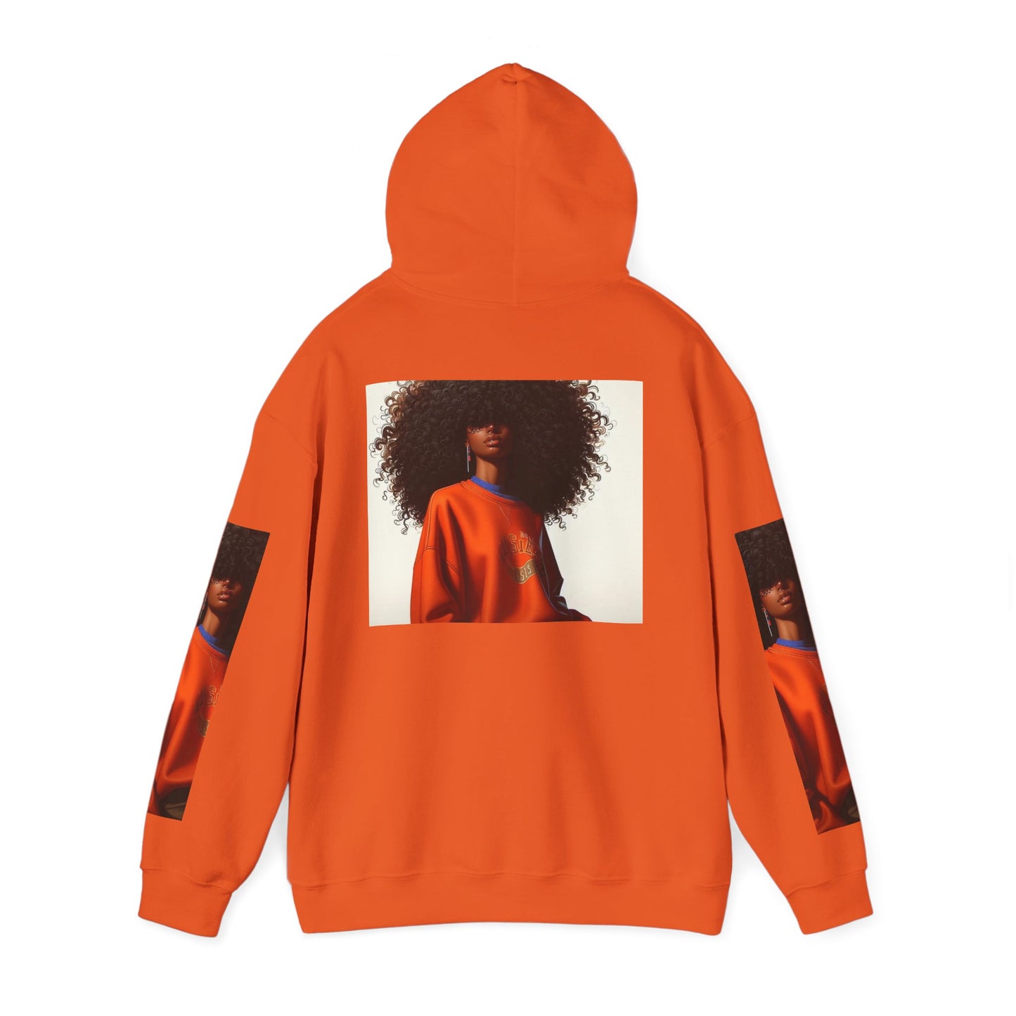 Chic Artistic Hoodie, Fashionable Gift for Her, Cozy Sweatshirt for Autumn, Comfortable Hoodie for Art Lovers, Streetwear Style