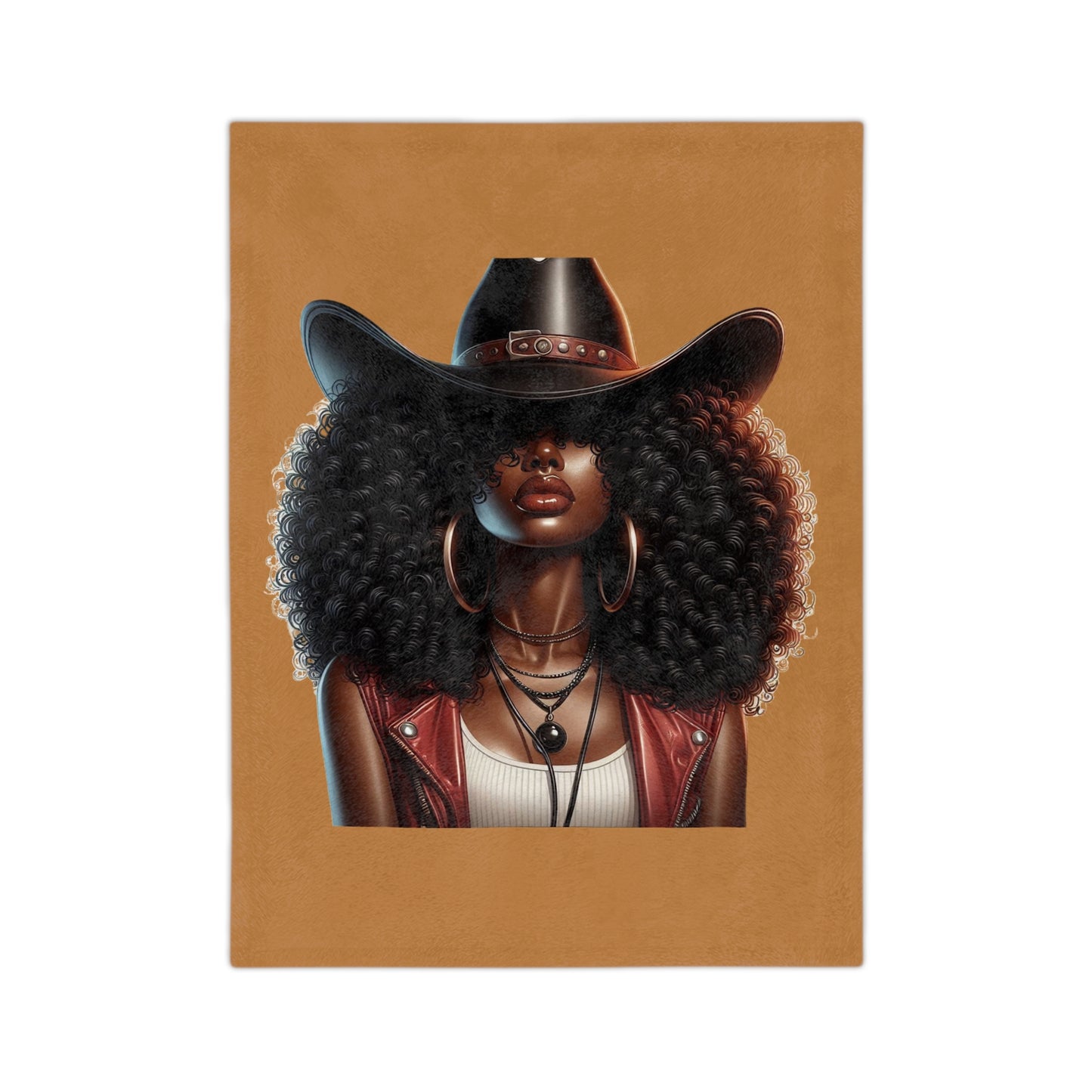 Cozy Afrocentric Microfiber Blanket - Soft Throw for Comfort, Home Decor, Gift for African American Culture, Warm Living Room [...]