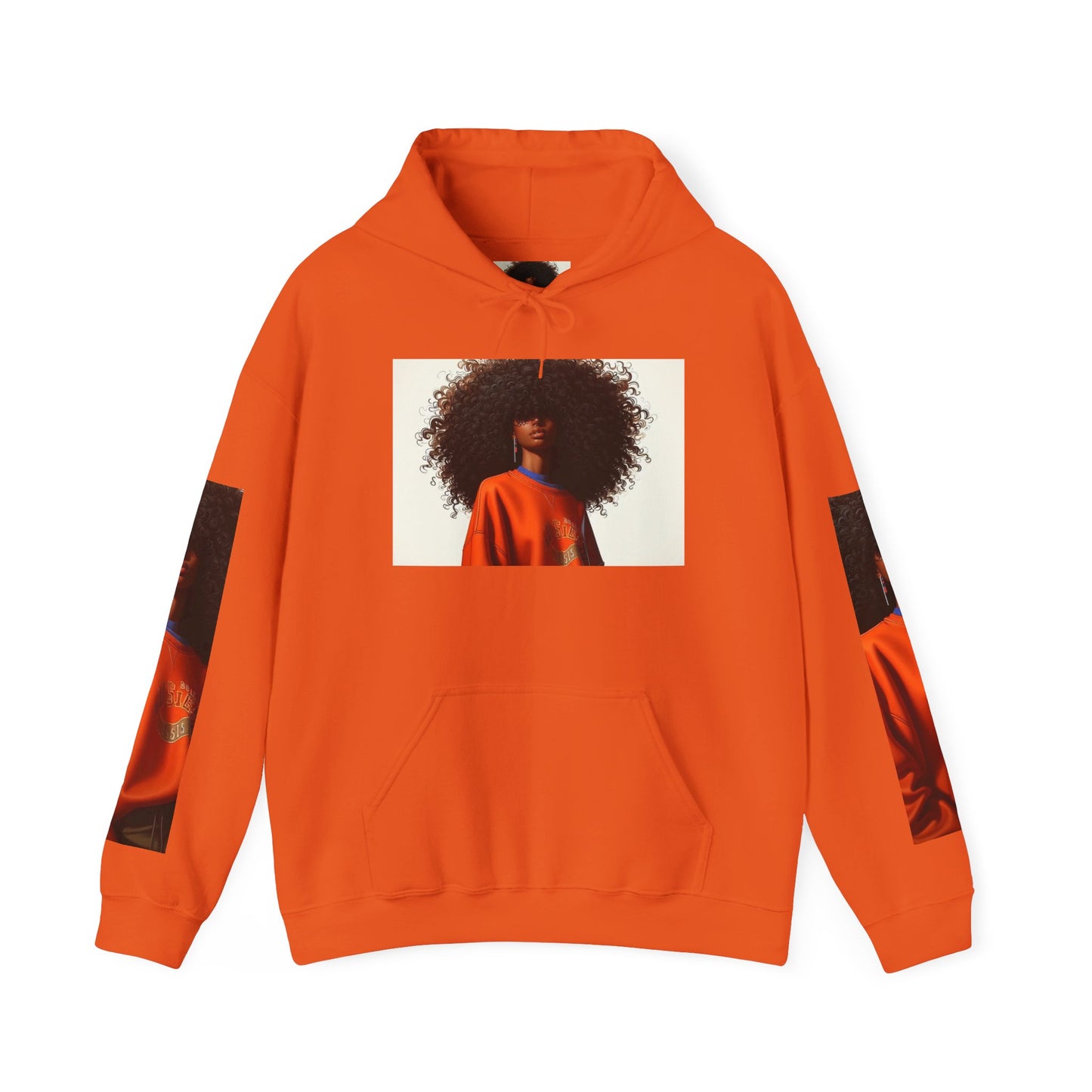 Chic Artistic Hoodie, Fashionable Gift for Her, Cozy Sweatshirt for Autumn, Comfortable Hoodie for Art Lovers, Streetwear Style