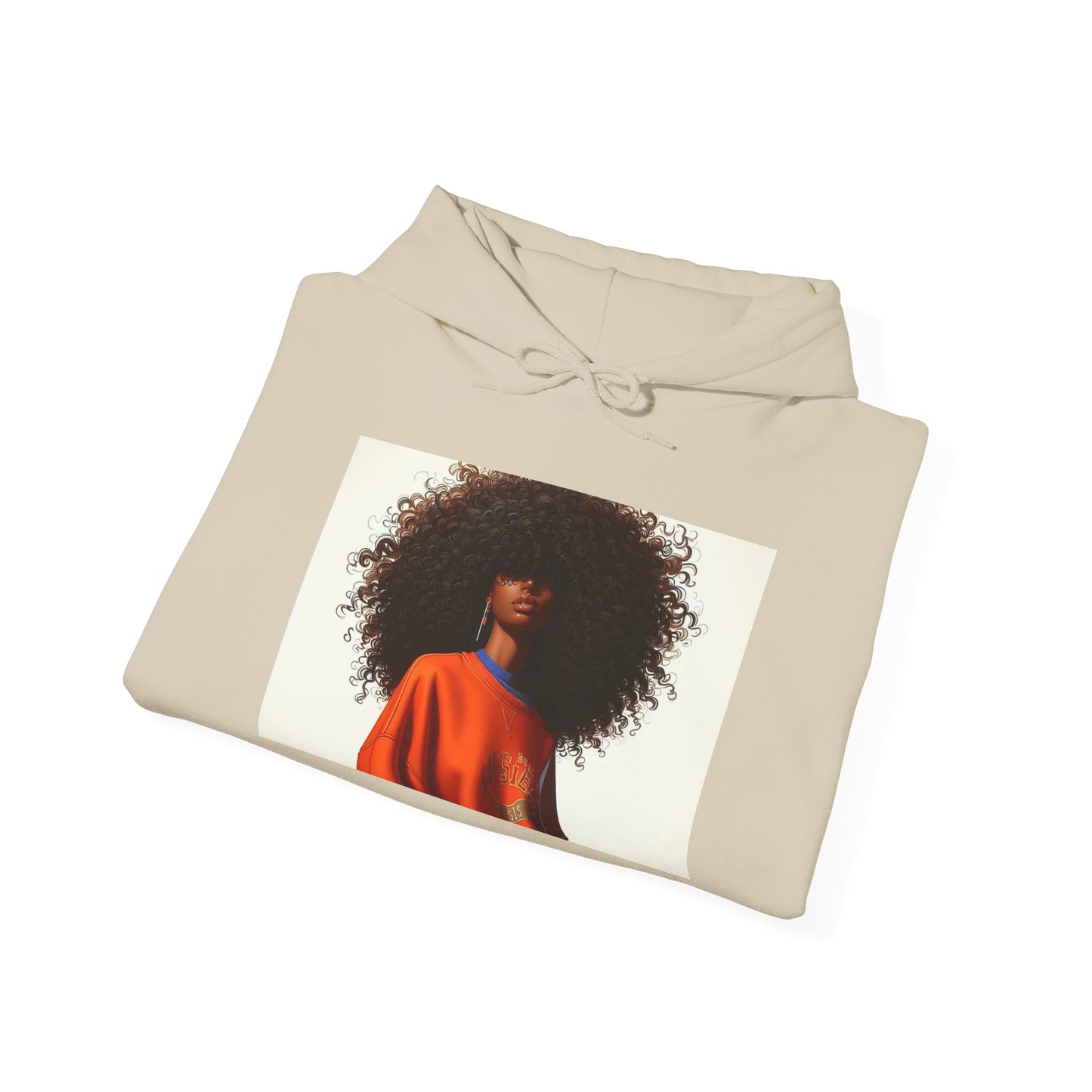 Chic Artistic Hoodie, Fashionable Gift for Her, Cozy Sweatshirt for Autumn, Comfortable Hoodie for Art Lovers, Streetwear Style