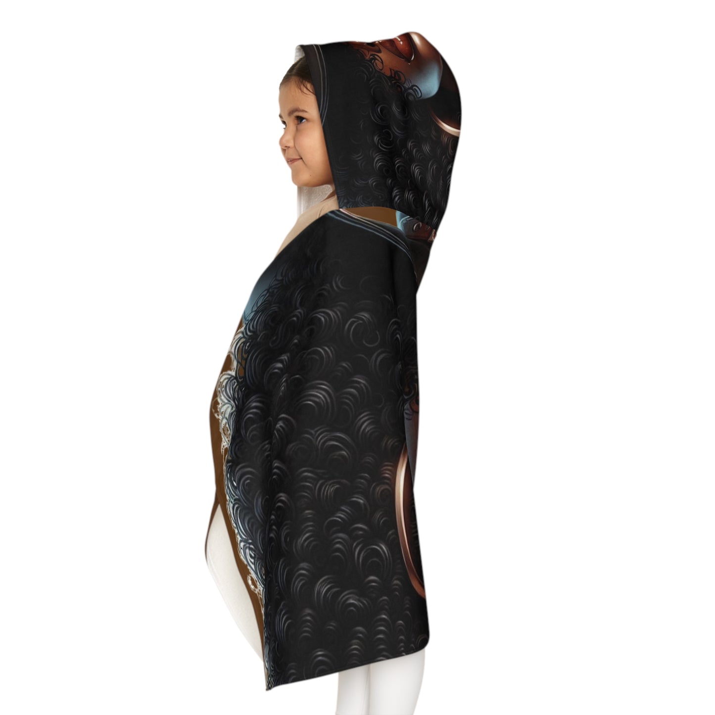 Stylish Youth Hooded Towel - Perfect for Pool Parties, Beach Days, Family Gatherings, Cozy Bath Time, Unique Gift Idea!