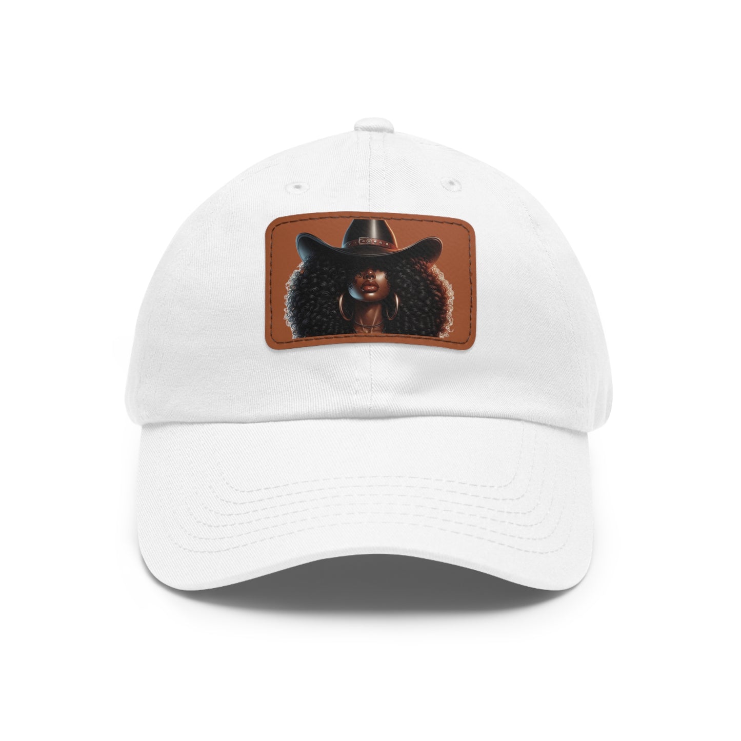 Copy of Stylish Dad Hat with Leather Patch | Unique Casual Cap, Fashion Accessory, Gift for Him, Trendy Headwear, Weekend Wear, Summer Style