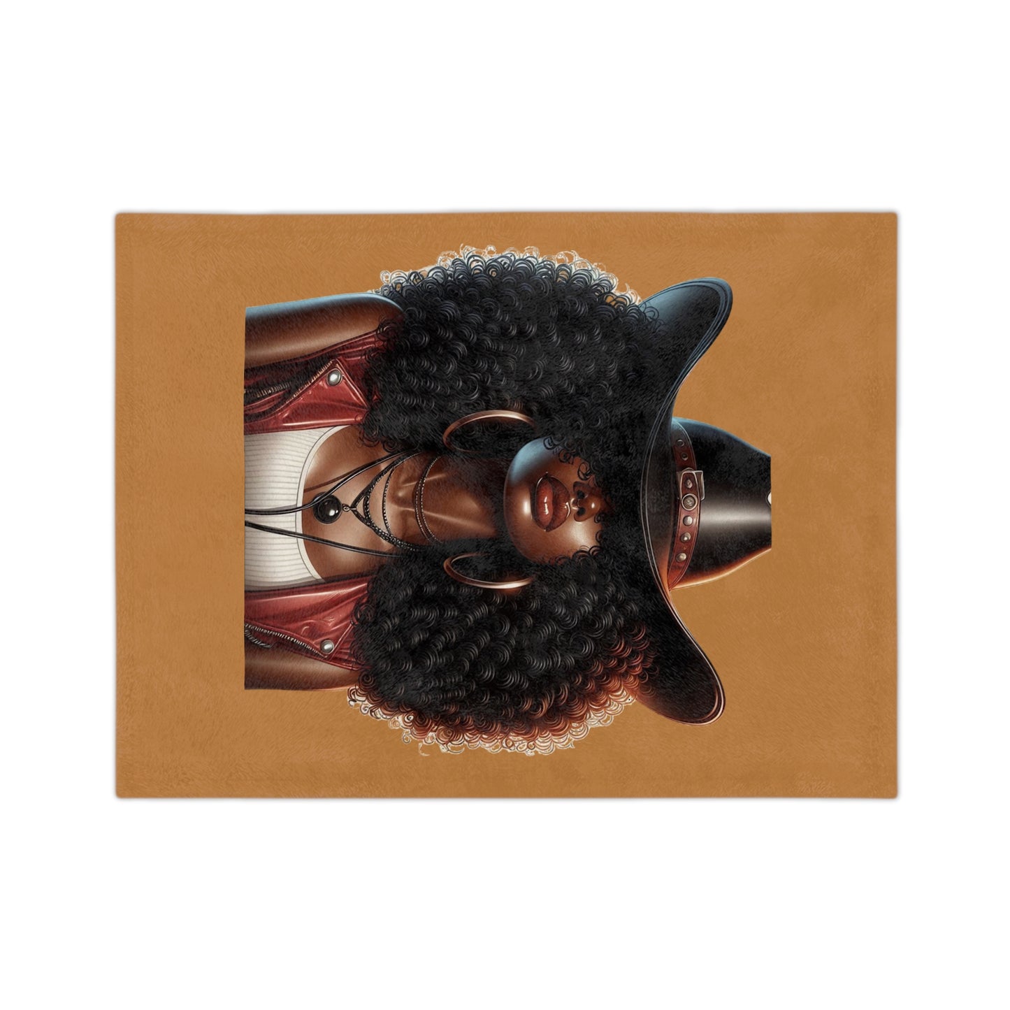 Cozy Afrocentric Microfiber Blanket - Soft Throw for Comfort, Home Decor, Gift for African American Culture, Warm Living Room [...]