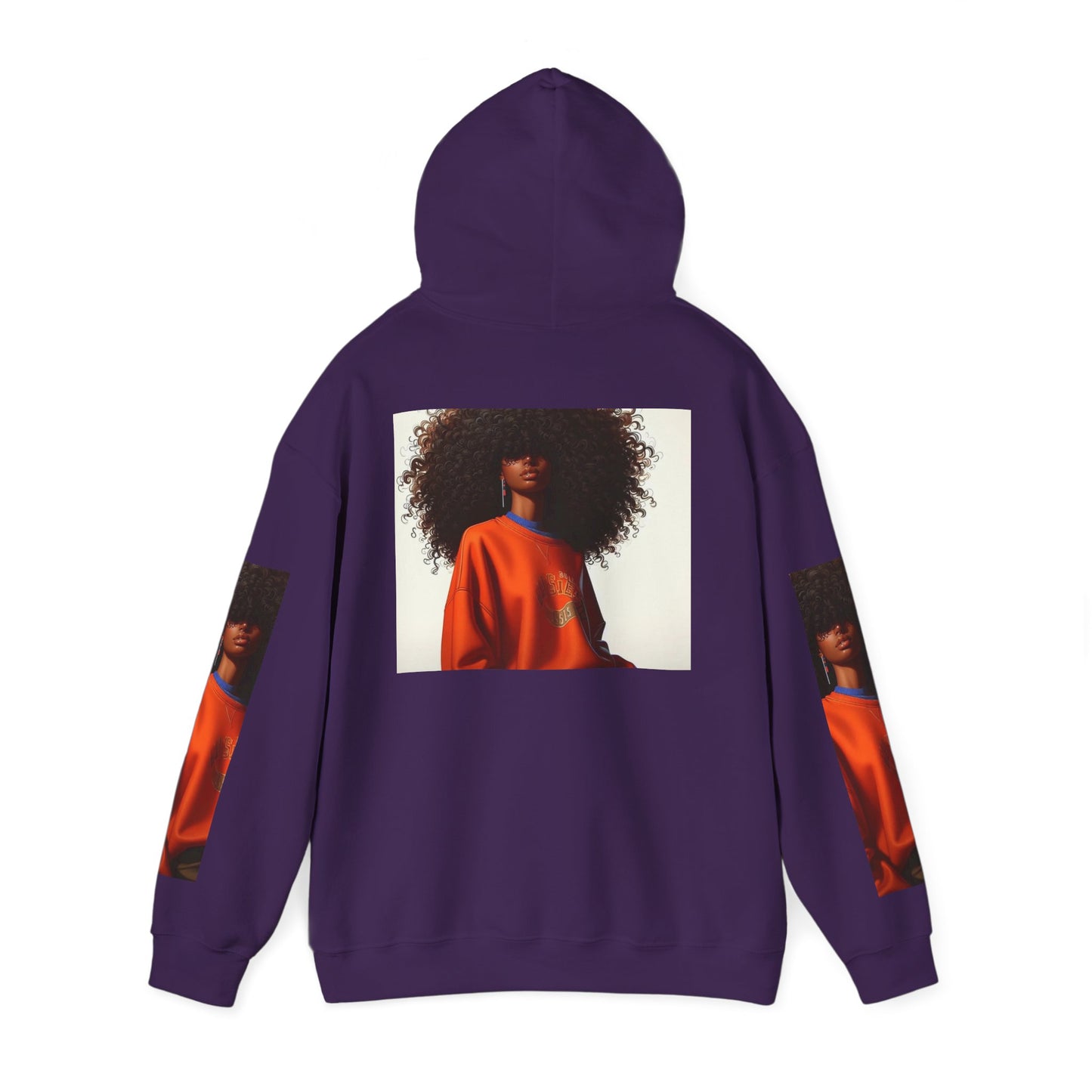 Chic Artistic Hoodie, Fashionable Gift for Her, Cozy Sweatshirt for Autumn, Comfortable Hoodie for Art Lovers, Streetwear Style